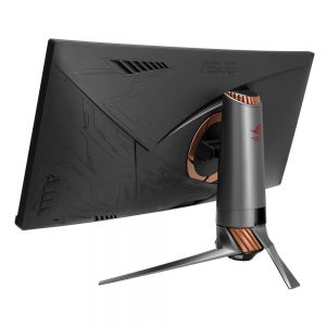 Asus PG348Q Rückseite & Standfuß Asus Curved Monitor Asus PG348Q Rückseite Standfup