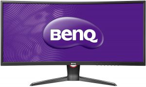 Benq XR3501 Frontansicht Benq Curved Monitor BenQ XR3501